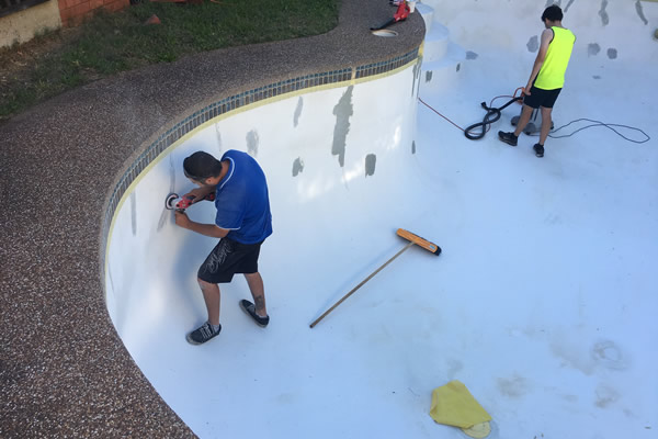 Swimming Pool Painting